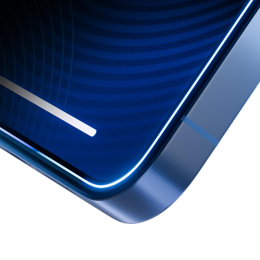 Matt Privacy 3MK HardGlass Max skjermbeskyttelsesfilm for Apple iPhone 17 Air, Herdet glass, Full lim