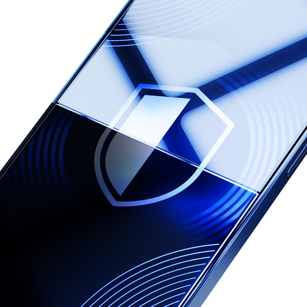 Matt Privacy 3MK HardGlass Max skjermbeskyttelsesfilm for Apple iPhone 17 Air, Herdet glass, Full lim