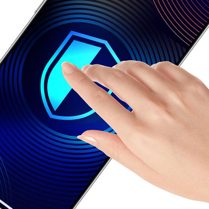 Matt Privacy 3MK HardGlass Max skjermbeskyttelsesfilm for Apple iPhone 17 Air, Herdet glass, Full lim