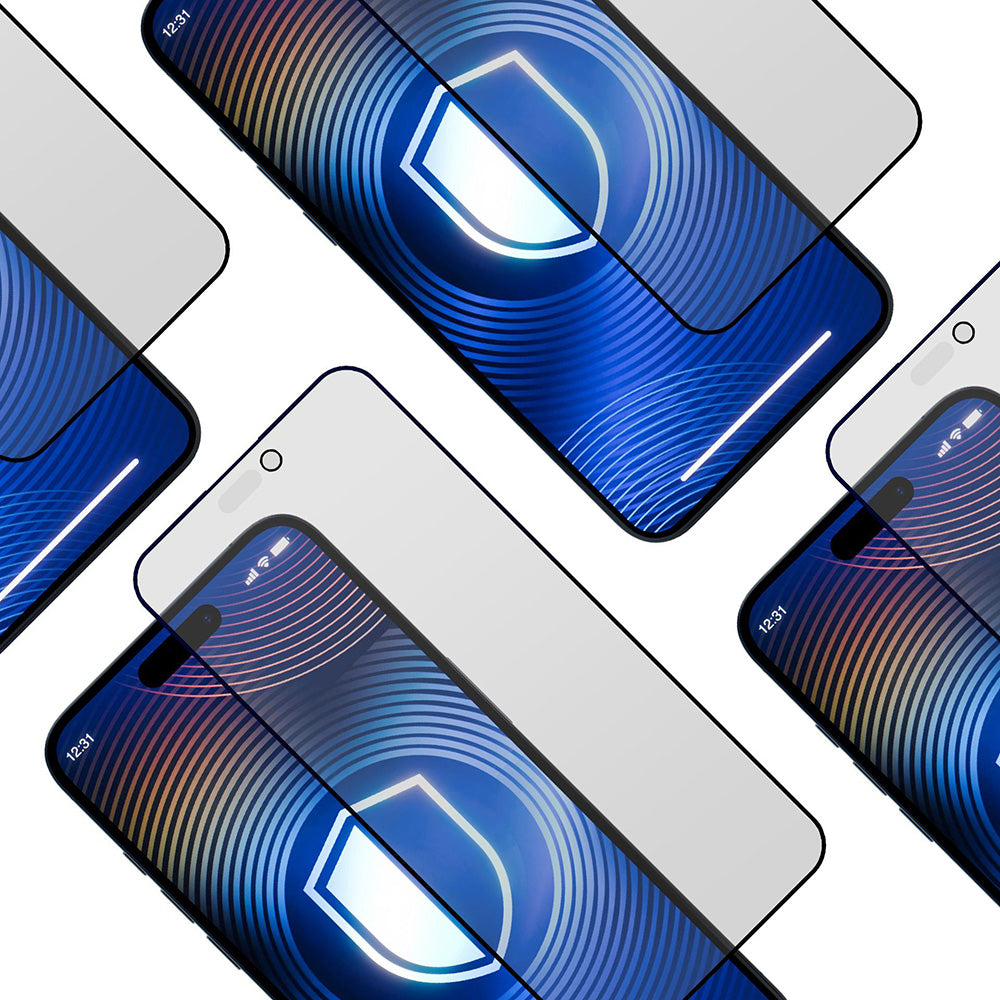 Matt Privacy 3MK HardGlass Max skjermbeskyttelsesfolie for Apple iPhone 17 Pro Max, Herdet glass, Full lim
