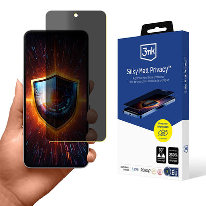 Matt Privacy Skjermbeskyttelse 3MK Silky for Nothing Phone (3a) / Phone (3a) Pro, Plast