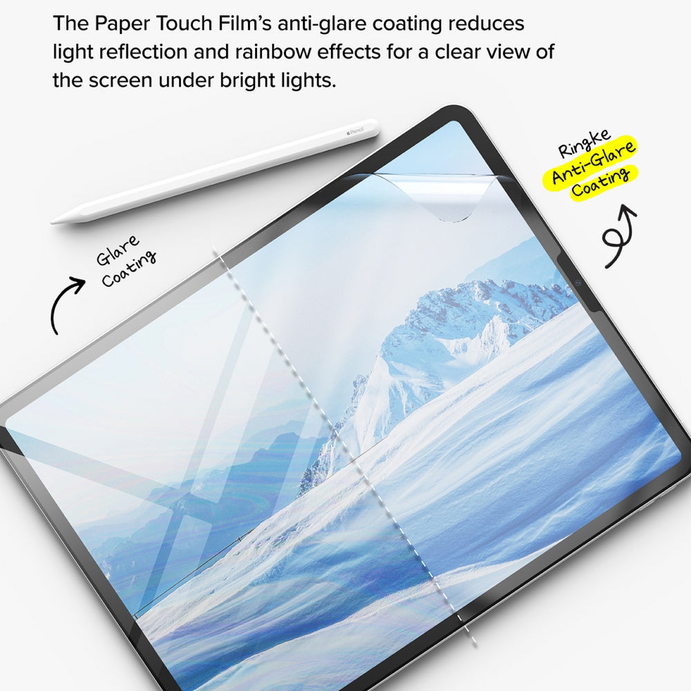 Beskyttelsesfolie Matte Ringke Paper Touch Hard for Apple iPad Pro 13 (2024), Plast
