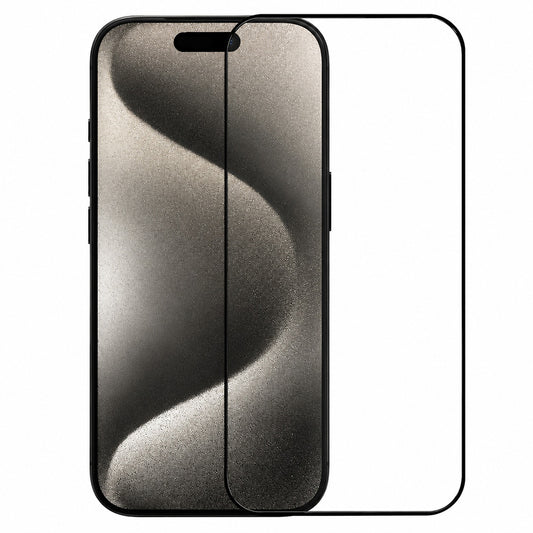 Skjermbeskyttelse Nillkin CP+ Pro for Apple iPhone 15 Pro Max, Herdet glass, Full lim, Svart