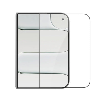 Nillkin CP+ Pro skjermbeskytter med applikator for Apple iPhone Duo, herdet glass, heldekkende lim, svart