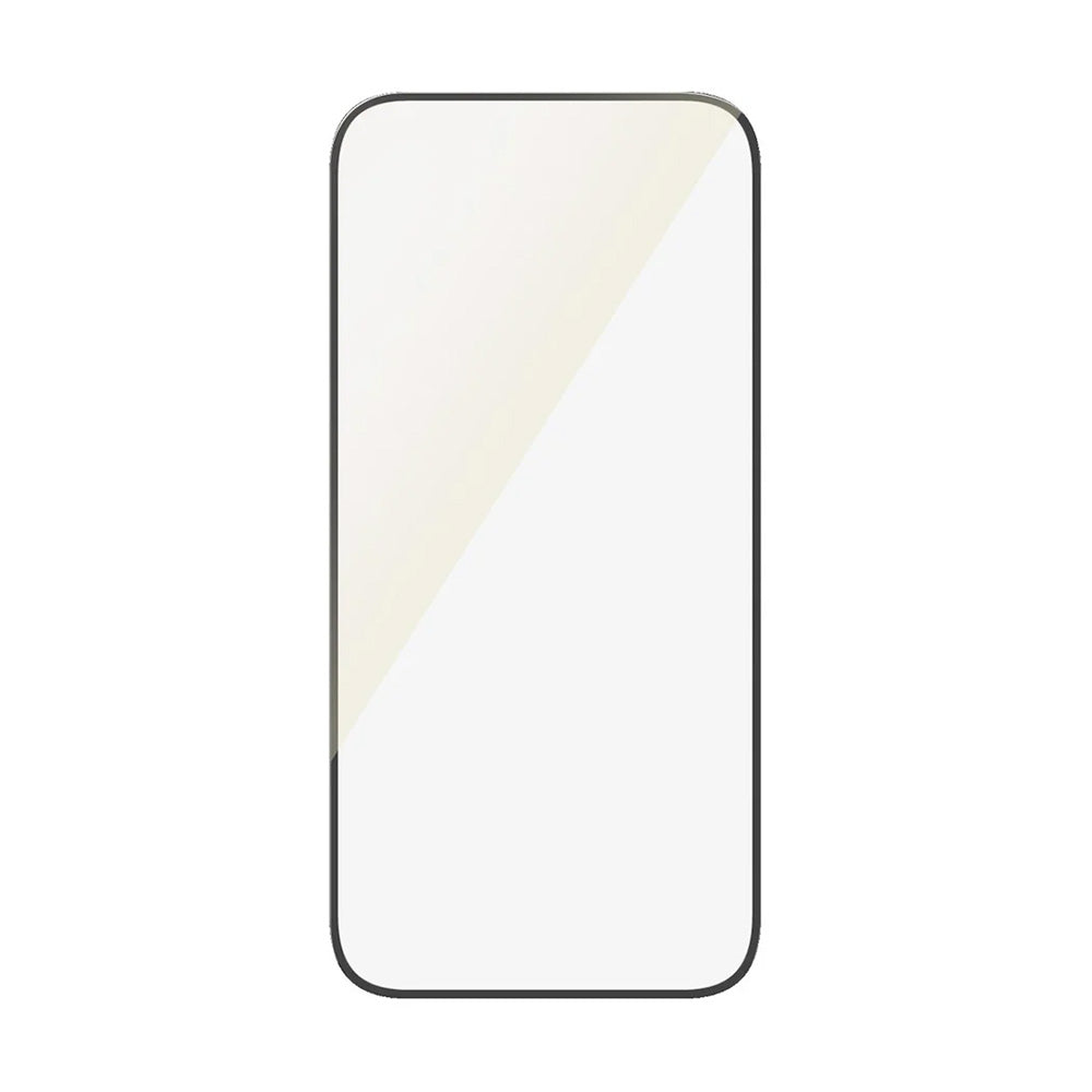 Beskyttelsesfolie PanzerGlass Ultra-Wide Fit EyeCare for Apple iPhone 16 / 15, Herdet Glass, Full Glue, Svart