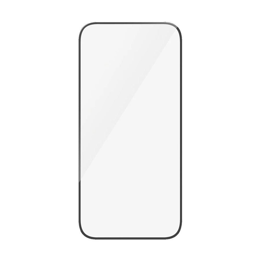 Beskyttelsesfolie PanzerGlass Ultra-Wide Fit for Apple iPhone 16 Plus / 15 Plus, Herdet Glass, Full Lim, Svart