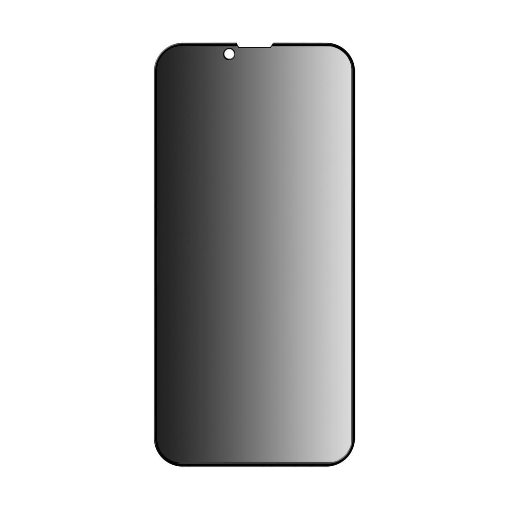 Privacy-skjermbeskyttelse Anank 3X Forsterket for Apple iPhone 17e / 16e / 14 / 13 Pro, Herdet glass, Full lim, 2.5D
