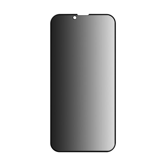 Privacy-skjermbeskyttelse Anank 3X Forsterket for Apple iPhone 17e / 16e / 14 / 13 Pro, Herdet glass, Full lim, 2.5D