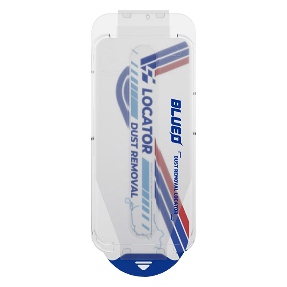 Privacy Blueo Anti-Peep skjermbeskyttelsesfilm med Applicator Pro for Apple iPhone 15 Pro Max, Herdet glass, Full lim