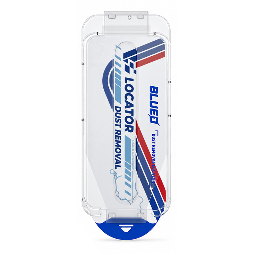 Blueo Anti-Peep Applicator Pro personvernsskjermbeskytter for Apple iPhone 18 Pro Max, herdet glass, heldekkende lim
