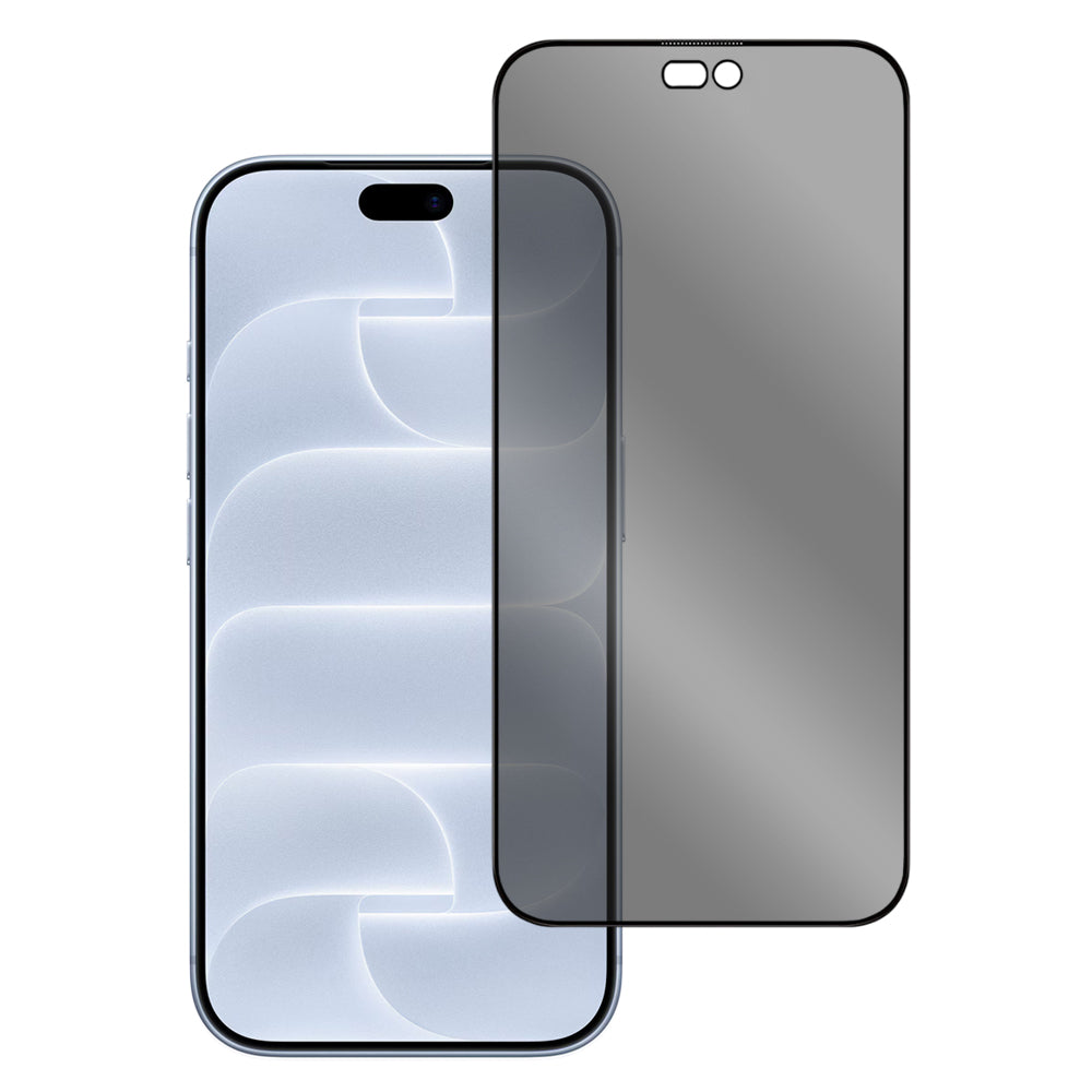 Blueo Anti-Peep Applicator Pro personvernbeskyttelse for skjerm til Apple iPhone 18 Pro, herdet glass, heldekkende lim
