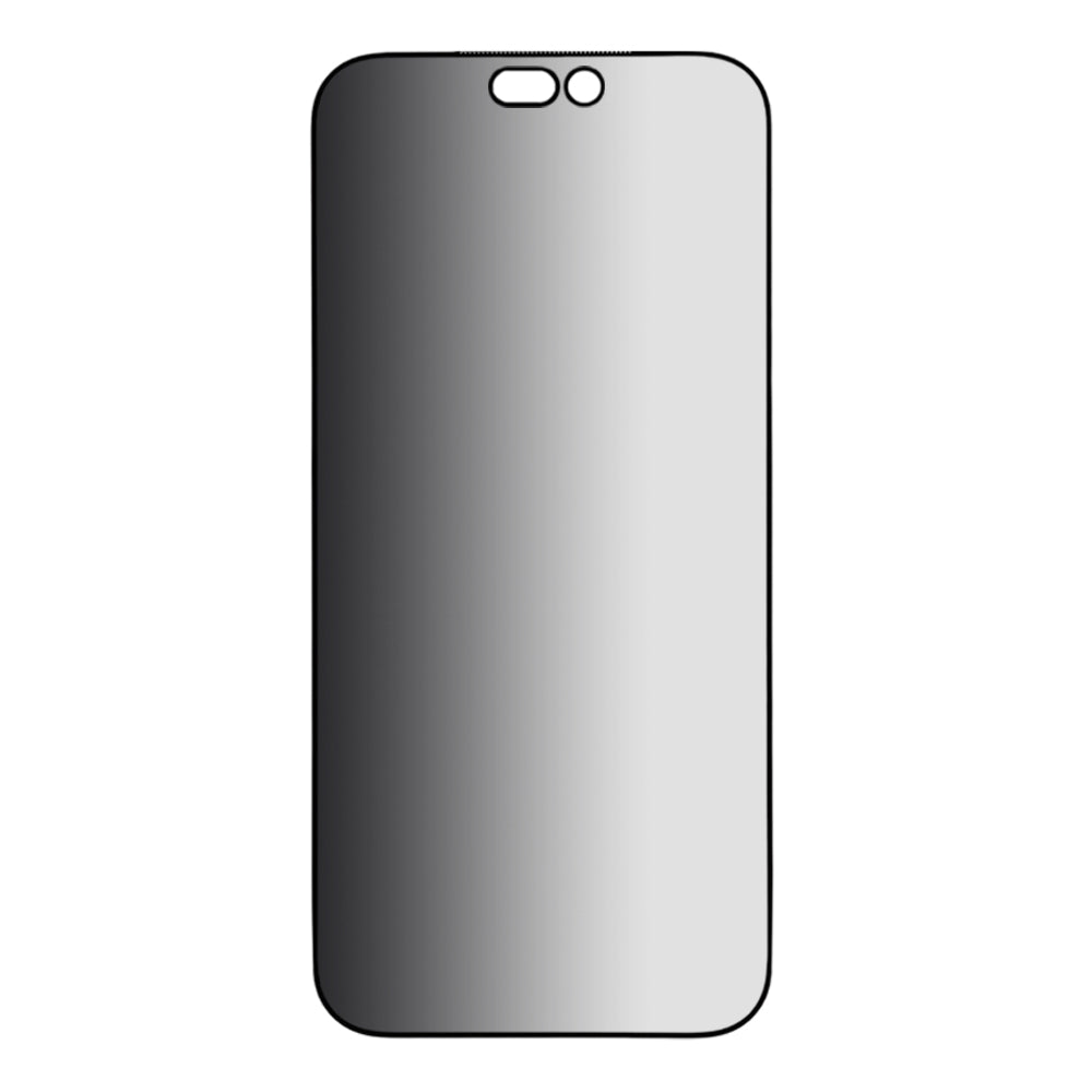 Blueo Anti Peep AR personvernsskjermbeskytter for Apple iPhone 18 Pro, herdet glass, heldekkende lim, 3D