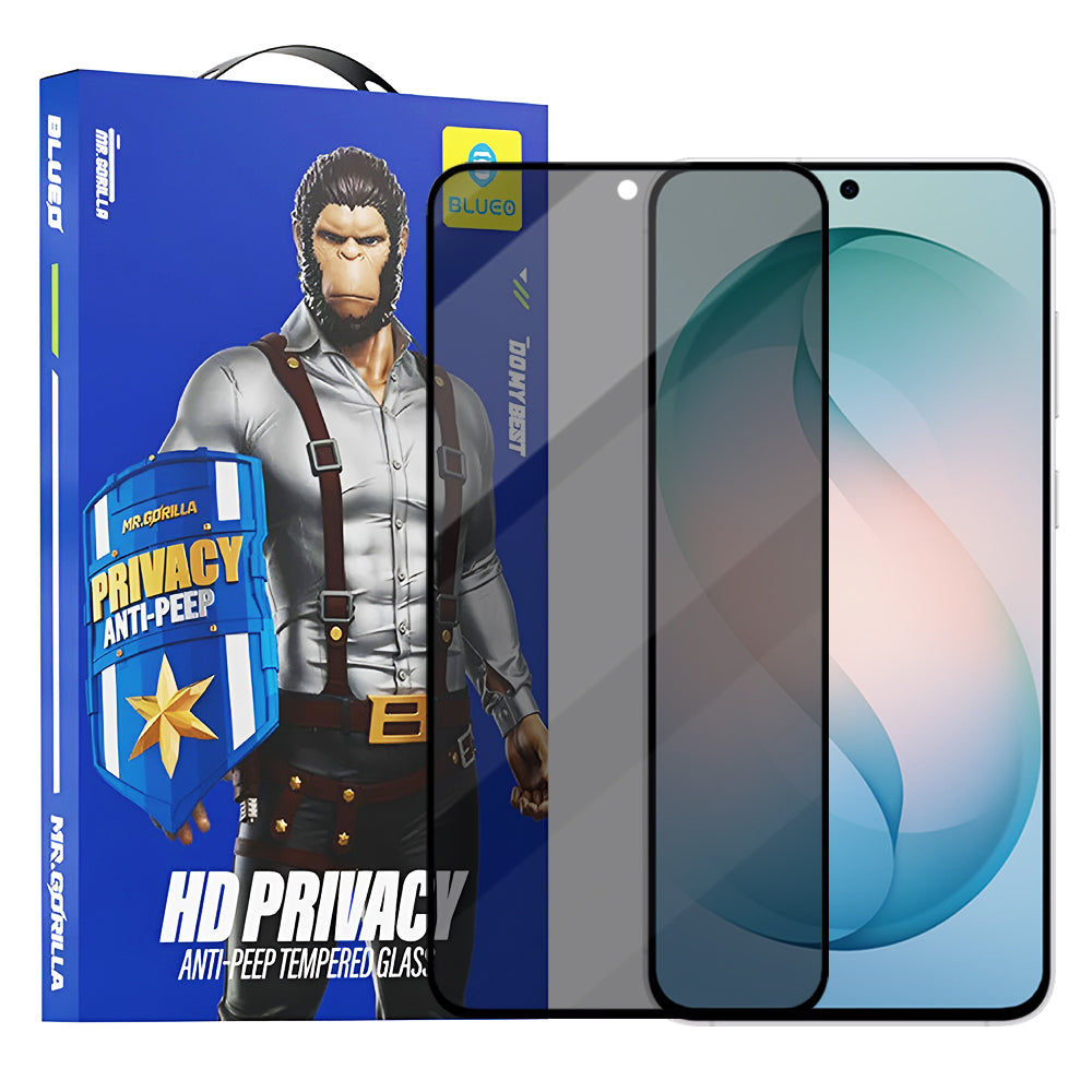 Beskyttelsesfilm for skjerm Privacy Blueo Anti-Peep for Samsung Galaxy S26 Plus S947, Herdet glass, Full lim