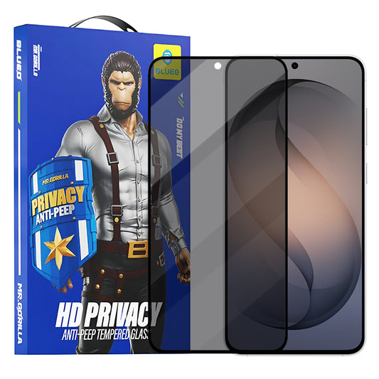 Beskyttelsesfolie for skjerm Privacy Blueo Anti-Peep for Samsung Galaxy S26 S942, Herdet glass, Full lim