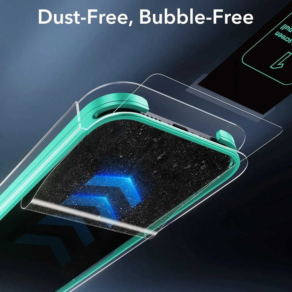 Beskyttelsesfolie Ecran Privacy ESR Armorite UltraFit for Apple iPhone 17 Pro, Herdet Glass, Full Lim, Sett med 3 stykker