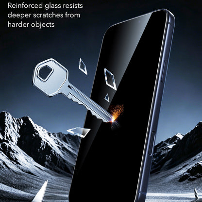 Personvernsbeskyttende skjermfolie ESR Armorite UltraFit for Apple iPhone 18 Pro, Herdet glass, Full lim, Sett med 2 stk