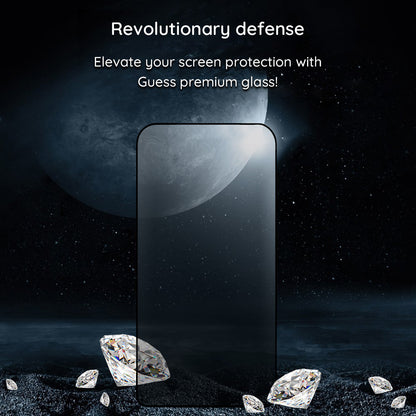 Beskyttelsesfilm Privacy Guess for Apple iPhone 16 Pro Max, Herdet glass, Full lim, 2.5D, GUTGP16XBOKGCIP
