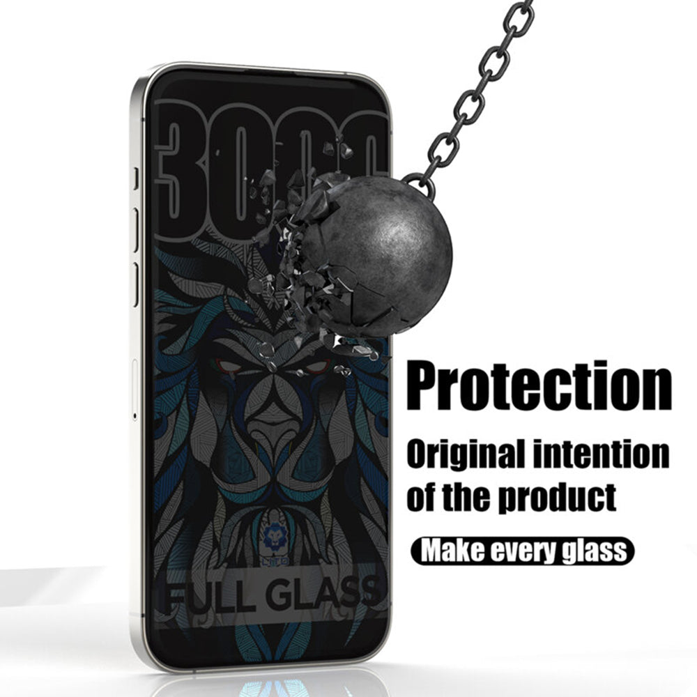 Beskyttelsesfolie Ecran Privacy Lito D+ Max 300C for Apple iPhone 17 Pro Max, Herdet Glass, Full Lim
