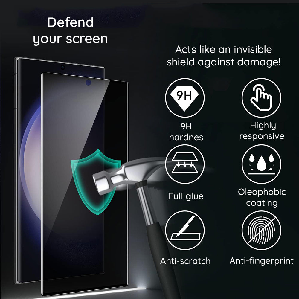 Privacy-skjermbeskyttelse Lito HD Pro for Apple iPhone 15 Plus, Herdet glass, Full lim