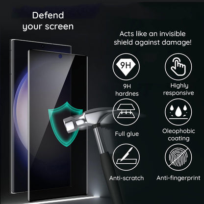 Privacy-skjermbeskyttelse Lito HD Pro for Apple iPhone 15 Plus, Herdet glass, Full lim