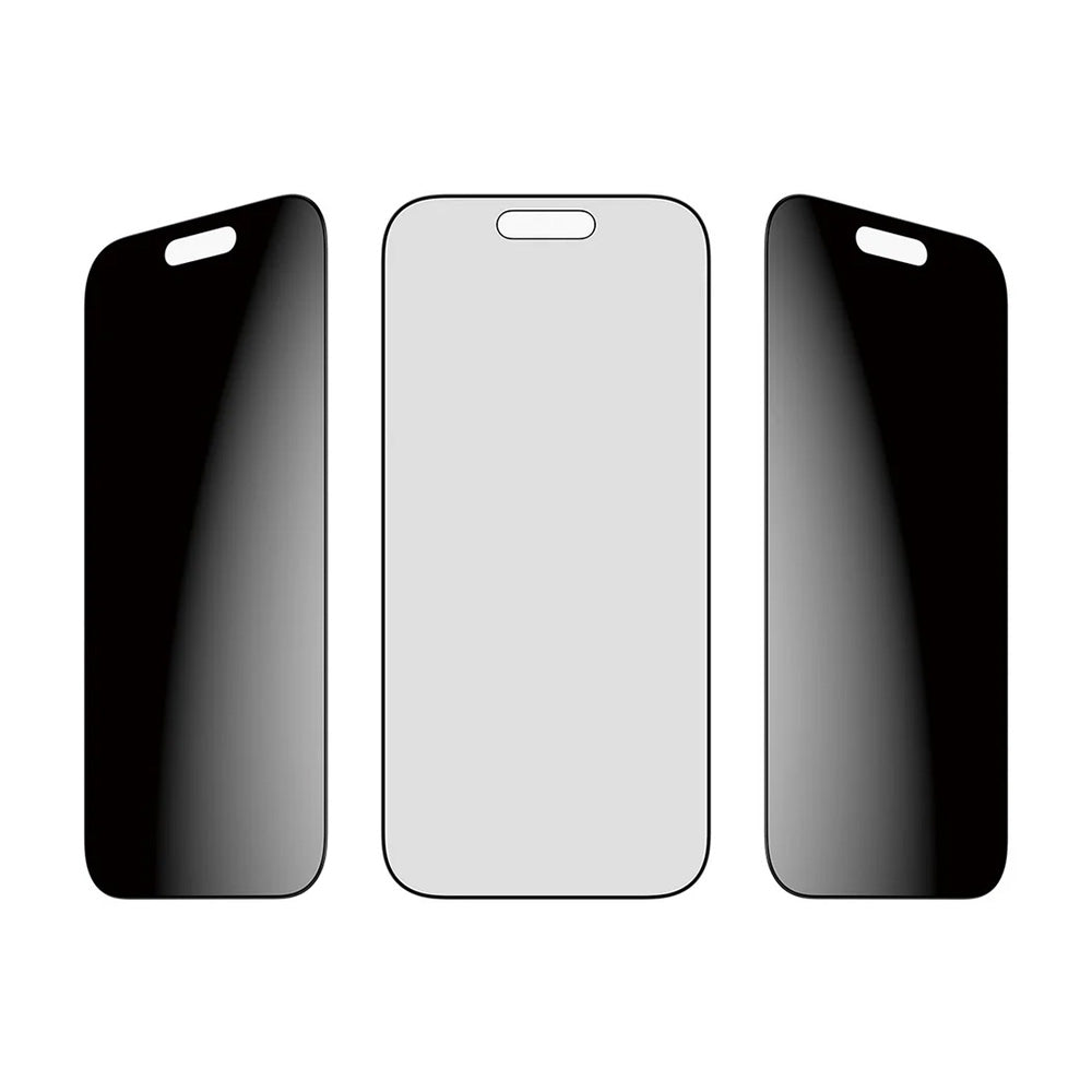 Skjermbeskytter Privacy PanzerGlass Ultra-Wide Fit 2-Way EasyAligner for Apple iPhone 17 / 16 Pro, Herdet glass, Full lim