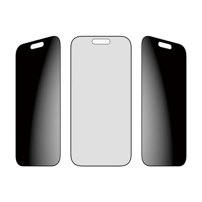 Skjermbeskytter Privacy PanzerGlass Ultra-Wide Fit 2-Way EasyAligner for Apple iPhone 17 / 16 Pro, Herdet glass, Full lim
