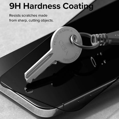 Beskyttelsesfolie Privacy Ringke for Apple iPhone 15 Pro, Herdet Glass, Full Lim