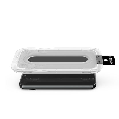 Skjermbeskyttelse Privacy Spigen GlastR EZ FIT Pro for Google Pixel 11 Pro / 10 Pro, Herdet glass, Full lim, Sett med 2 stk AGL11481