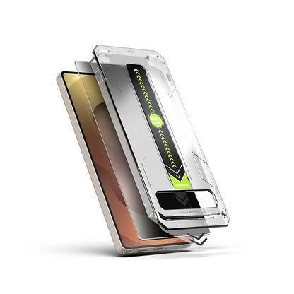 Privacy-skjermbeskyttelse Techsuit TitanGlass CrystalHD for Samsung Galaxy A17 5G / A16 5G A166, Herdet glass, Full lim
