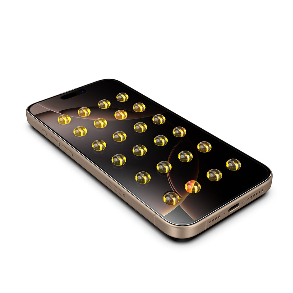 Skjermbeskyttelsesfolie Privacy Techsuit TitanGlass for Apple iPhone 17 Air, Herdet Glass, Full Lim, Sett med 2 stykker