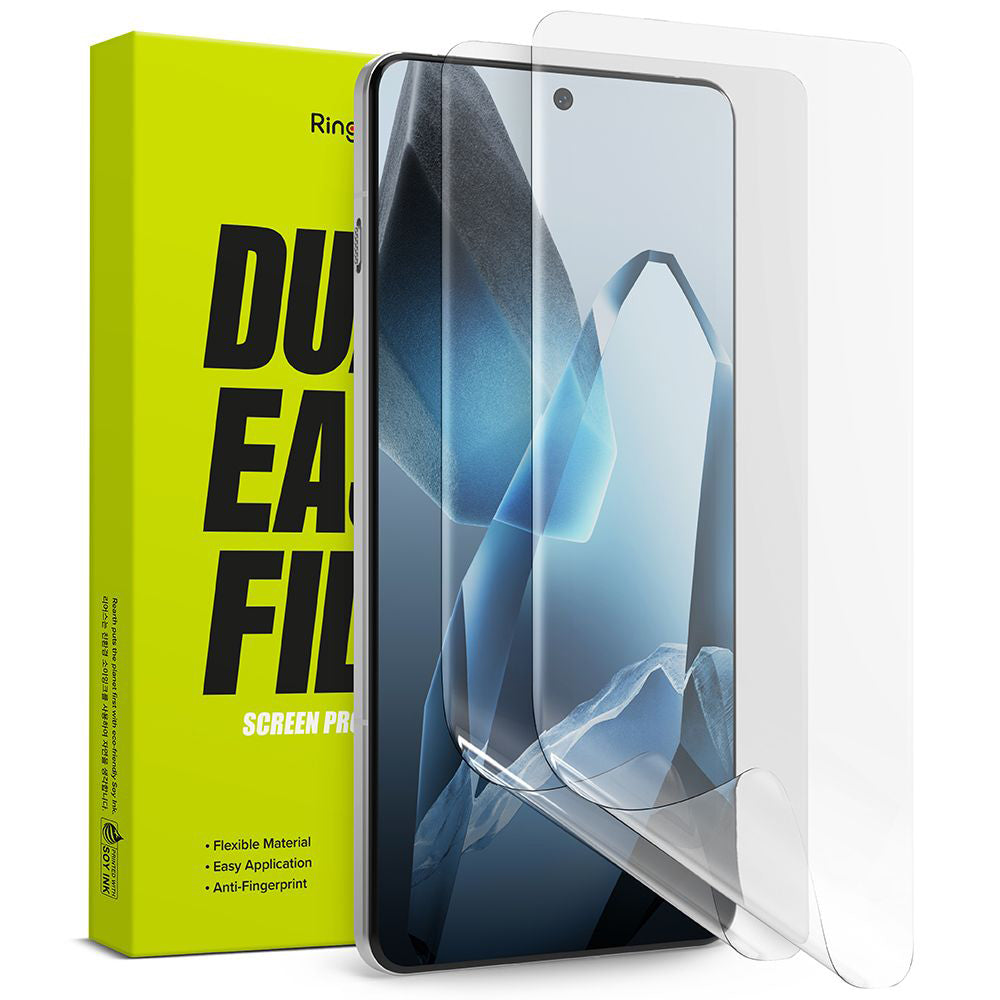 Ringke Dual Easy skjermbeskyttelse for OnePlus 13, plast, sett med 2 stk