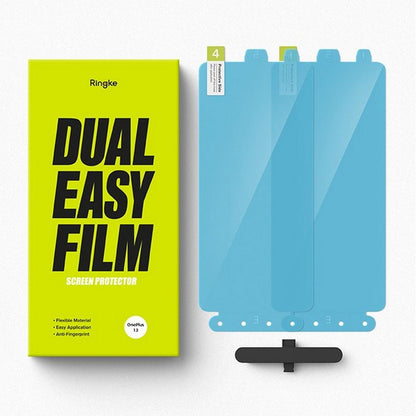 Ringke Dual Easy skjermbeskyttelse for OnePlus 13, plast, sett med 2 stk