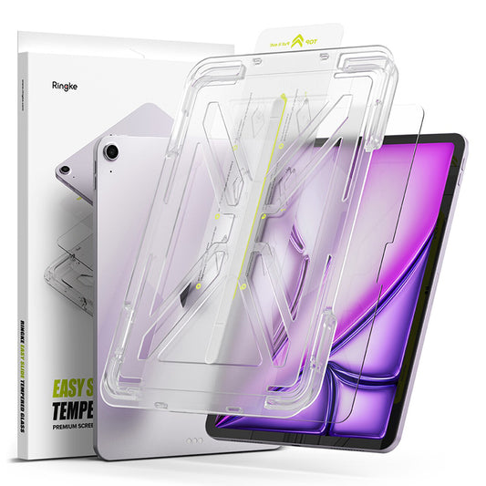 Ringke Easy Slide skjermbeskyttelse for Apple iPad Air 13 (2026) / Pro 13 (2025), Herdet glass, Full lim