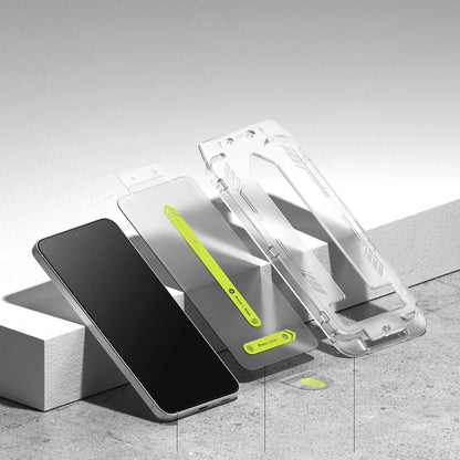 Ringke Easy Slide skjermbeskyttelse for Samsung Galaxy A36 A366, Herdet glass, Full lim, Sett med 2 stk
