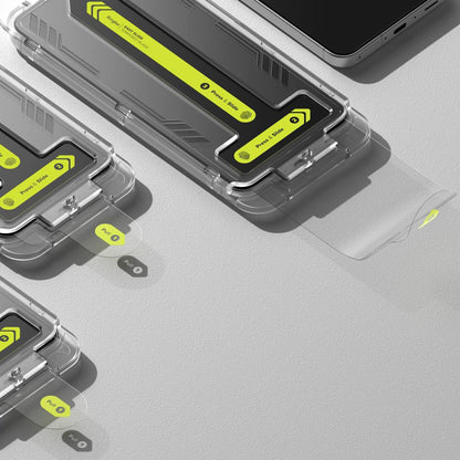 Ringke Easy Slide skjermbeskyttelse for Samsung Galaxy A36 A366, Herdet glass, Full lim, Sett med 2 stk
