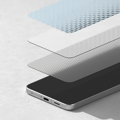 Skjermbeskytter Ringke Easy Slide for Samsung Galaxy A57 5G, Herdet glass, Full lim, Sett med 2 stykker