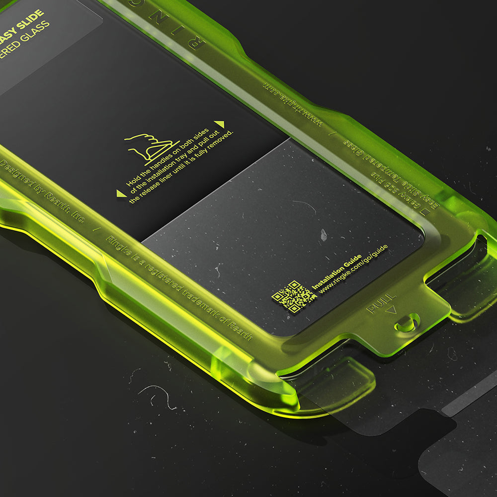 Skjermbeskytter Ringke Easy Slide for Samsung Galaxy S26 Plus S947, Herdet Glass, Full Lim, Sett med 2 stykker