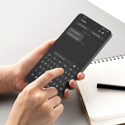 Ringke Easy Slide skjermbeskytter for Samsung Galaxy S26 Ultra, Herdet glass, Full lim, Sett med 2 stykker