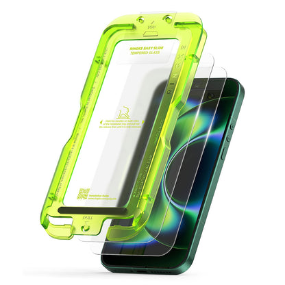 Ringke Easy Slide skjermbeskyttelse for Xiaomi 17 Ultra, Herdet glass, Full lim, Sett med 2 stk