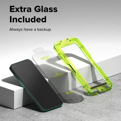 Ringke Easy Slide skjermbeskyttelse for Xiaomi 17 Ultra, Herdet glass, Full lim, Sett med 2 stk