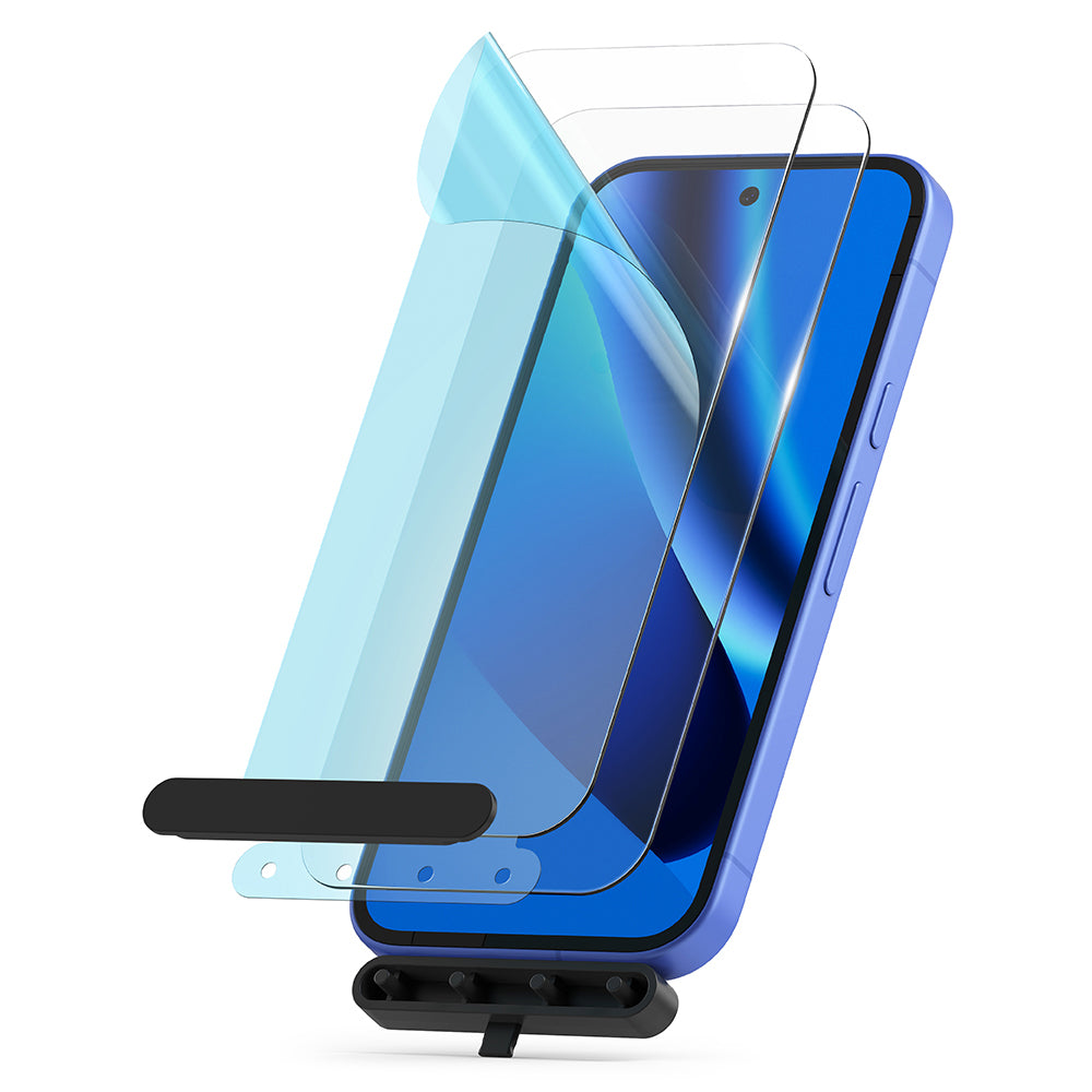 Skjermbeskyttelse Ringke for Google Pixel 10a, Herdet Glass, Full Lim