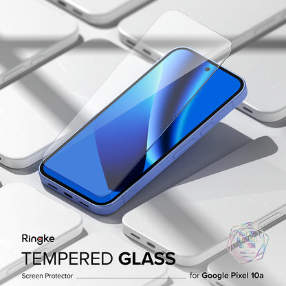 Skjermbeskyttelse Ringke for Google Pixel 10a, Herdet Glass, Full Lim