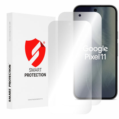 Smart Protection Premium Classic skjermbeskyttelsesfilm for Google Pixel 11, plast, full lim, sett med 2 stk