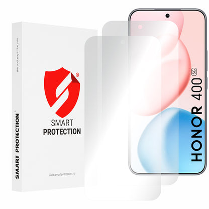 Smart Protection Premium Classic skjermbeskyttelsesfilm for Honor 400, plast, sett med 2 stk
