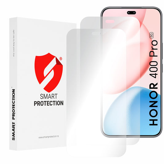 Smart Protection Premium Classic skjermbeskyttelsesfilm for Honor 400 Pro, plast, sett med 2 stk