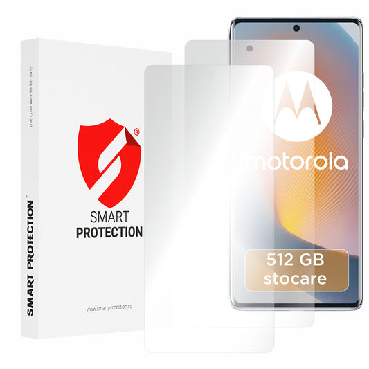 Smart Protection Premium Classic skjermbeskyttelsesfilm for Motorola Edge 50 Fusion, plast, sett med 2 stk