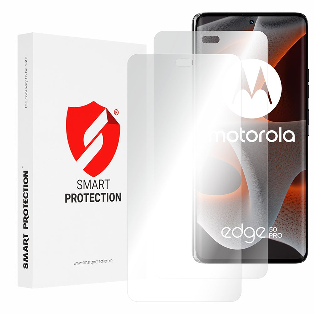 Smart Protection Premium Classic skjermbeskyttelsesfilm for Motorola Edge 50 Pro, plast, sett med 2 stk