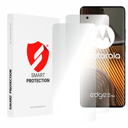 Smart Protection Premium Classic skjermbeskyttelsesfilm for Motorola Edge 50 Ultra, plast, sett med 2 stk