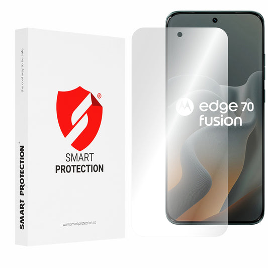 Skjermbeskyttelsesfolie Smart Protection Premium Classic for Motorola Edge 70 Fusion, Plast, Sett med 2 stykker