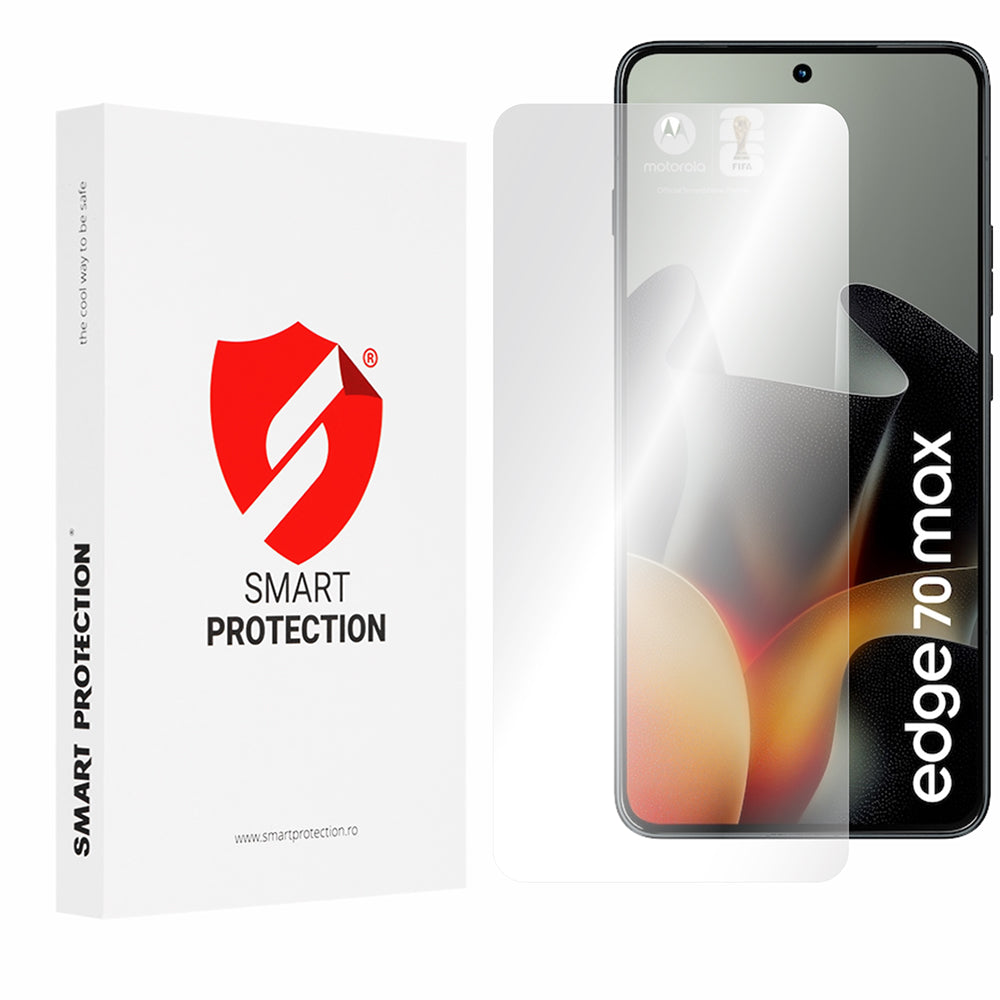 Smart Protection Premium Classic skjermbeskyttelsesfilm for Motorola Edge 70 Max, plast, sett med 2 stk